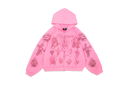 "Tatted Believer" Zip Up (Pink)