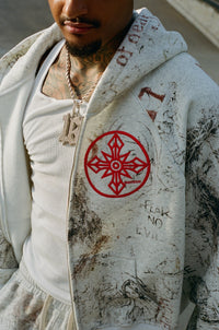 "Fear No Evil" Zip Up