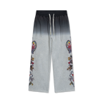 Faded "Risen King" Sweats (Grey/Black)