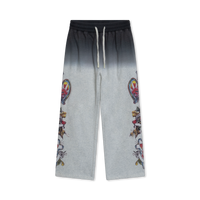 Faded "Risen King" Sweats (Grey/Black)