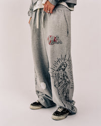 "3:16" Distressed Sweats