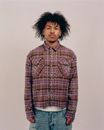 Pearl Logo Flannel (Purple)