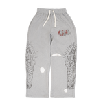 "3:16" Distressed Sweats