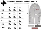 "3:16" Distressed Sweats