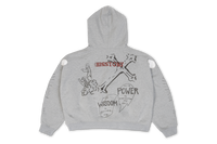 "3:16" Distressed Hoodie