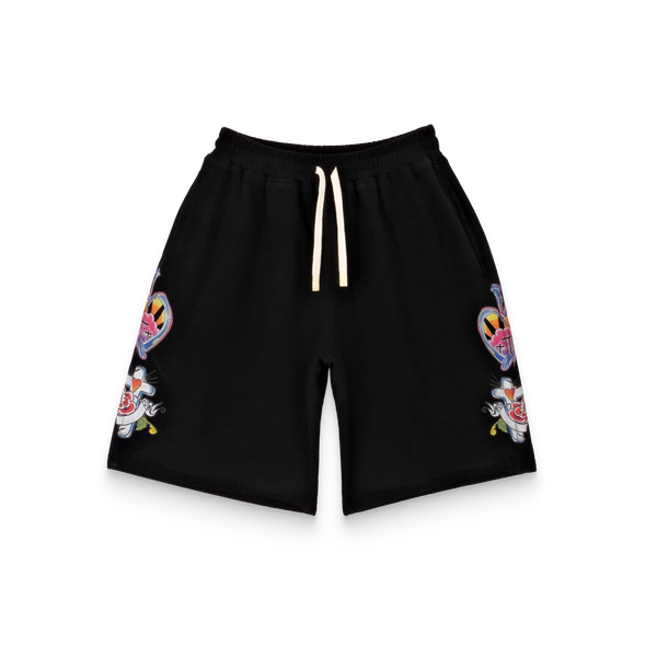 Black Risen King Shorts