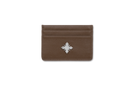 "Last Supper" Lambskin Cardholder (Brown)