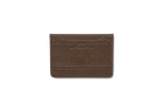 "Last Supper" Lambskin Cardholder (Brown)