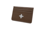 "Last Supper" Lambskin Cardholder (Brown)