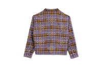 Pearl Logo Flannel (Purple)