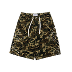 Camo Pearl Cargo Shorts (Brown)