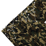 Camo Pearl Cargo Shorts (Brown)