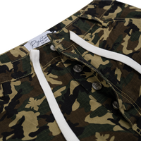 Camo Pearl Cargo Shorts (Brown)
