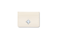 "Last Supper" Lambskin Cardholder (Off White)