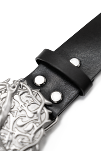 "Christ's Crown" LambSkin Belt