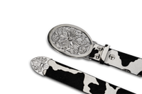 "Heaven's Seal" Cowhide Leather Belt