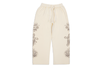 "Tatted Believer" Sweatpants (Cream)