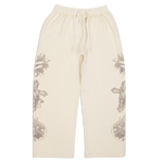 "Tatted Believer" Sweatpants (Cream)