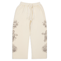 "Tatted Believer" Sweatpants (Cream)