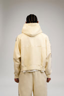 "Tatted Believer" Zip Up (Cream)