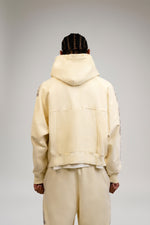 "Tatted Believer" Zip Up (Cream)