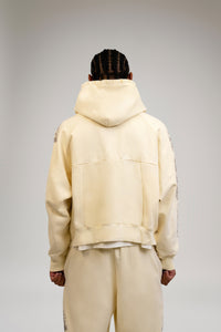 "Tatted Believer" Zip Up (Cream)