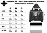 "Crown of Light" Distressed Hoodie