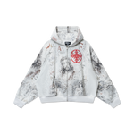 "Fear No Evil" Zip Up