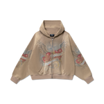 "Sacred Heart" Zip Up