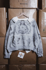 "God's Favorite" Distressed Hoodie