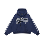 "Anchor of Faith" Zip Up (Navy Blue)