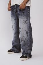 "Tattoo" Denim