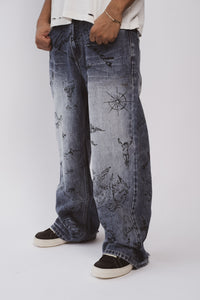 "Tattoo" Denim