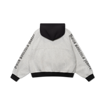 "God's Child" Zip-Up (White/Black)