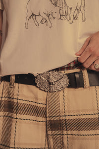 "Christ's Crown" LambSkin Belt