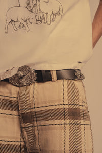 "Christ's Crown" LambSkin Belt