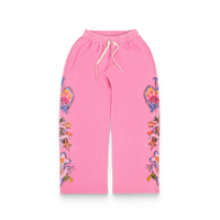 Risen King Cropped Zip Up (Pink)