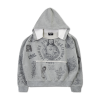 "God's Favorite" Distressed Hoodie