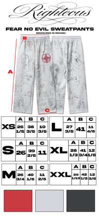 "Fear No Evil" Sweatpants