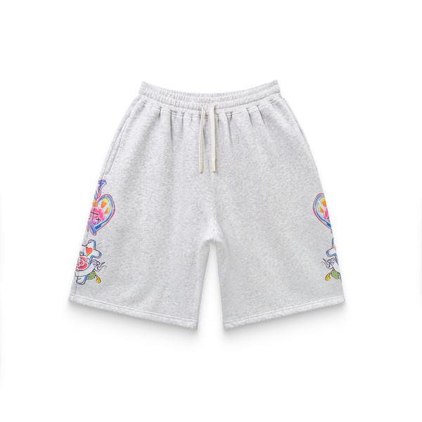 Grey Risen King Shorts