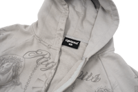 "Tatted Believer" Zip Up (Grey)
