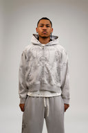 "Tatted Believer" Zip Up (Grey)
