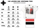 "He Loves Me" Vintage Tee