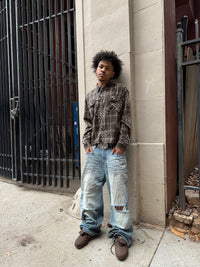 Pearl Logo Flannel (Mocha)