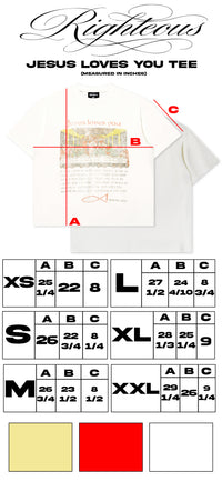 Lil Tony x Righteous "Jesus Loves You" Tee