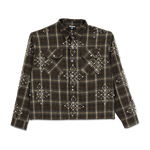 Pearl Logo Flannel (Mocha)