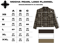 Pearl Logo Flannel (Mocha)