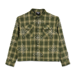 Pearl Logo Flannel (Moss)