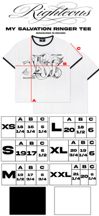 "My Salvation" Ringer Tee