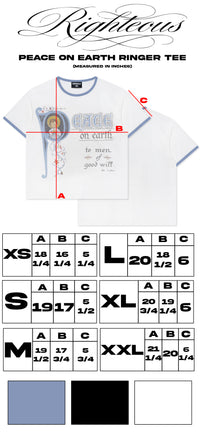 "Peace on Earth" Ringer Tee